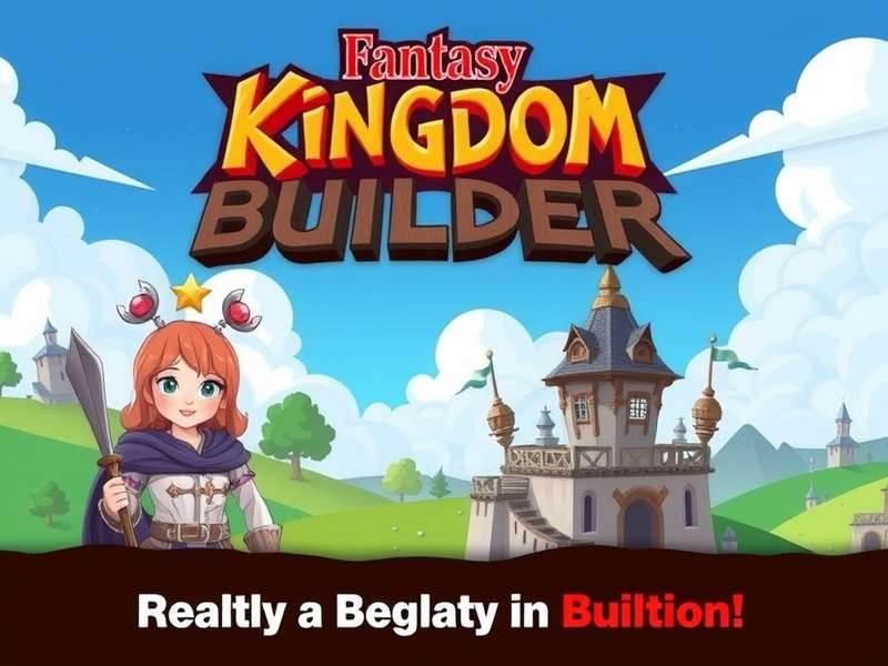 Fantasy Kingdom Builder Game Screenshot